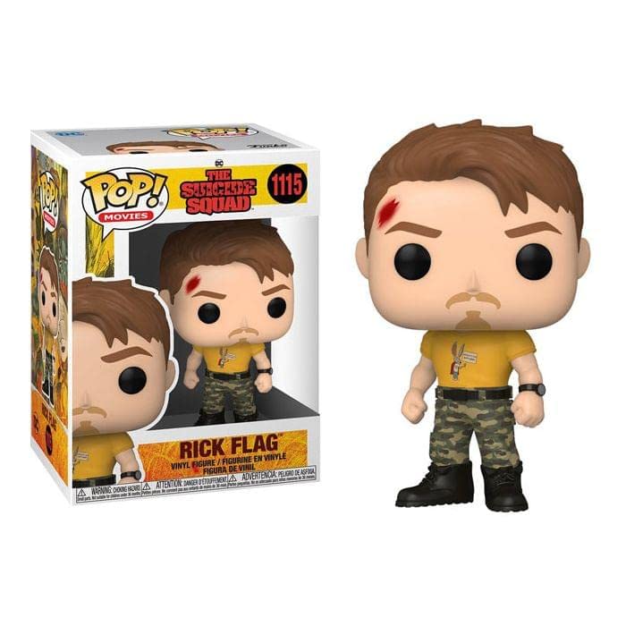 Funko Pop! Movies: The Suicide Squad - Rick Flag Multicolor